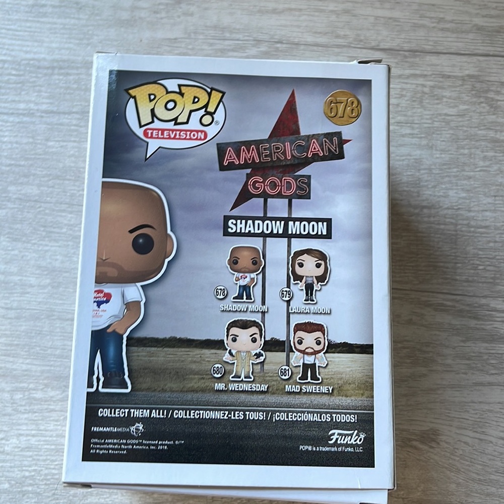 Pop! Television American Gods Shadow Moon - Picture 7 of 10